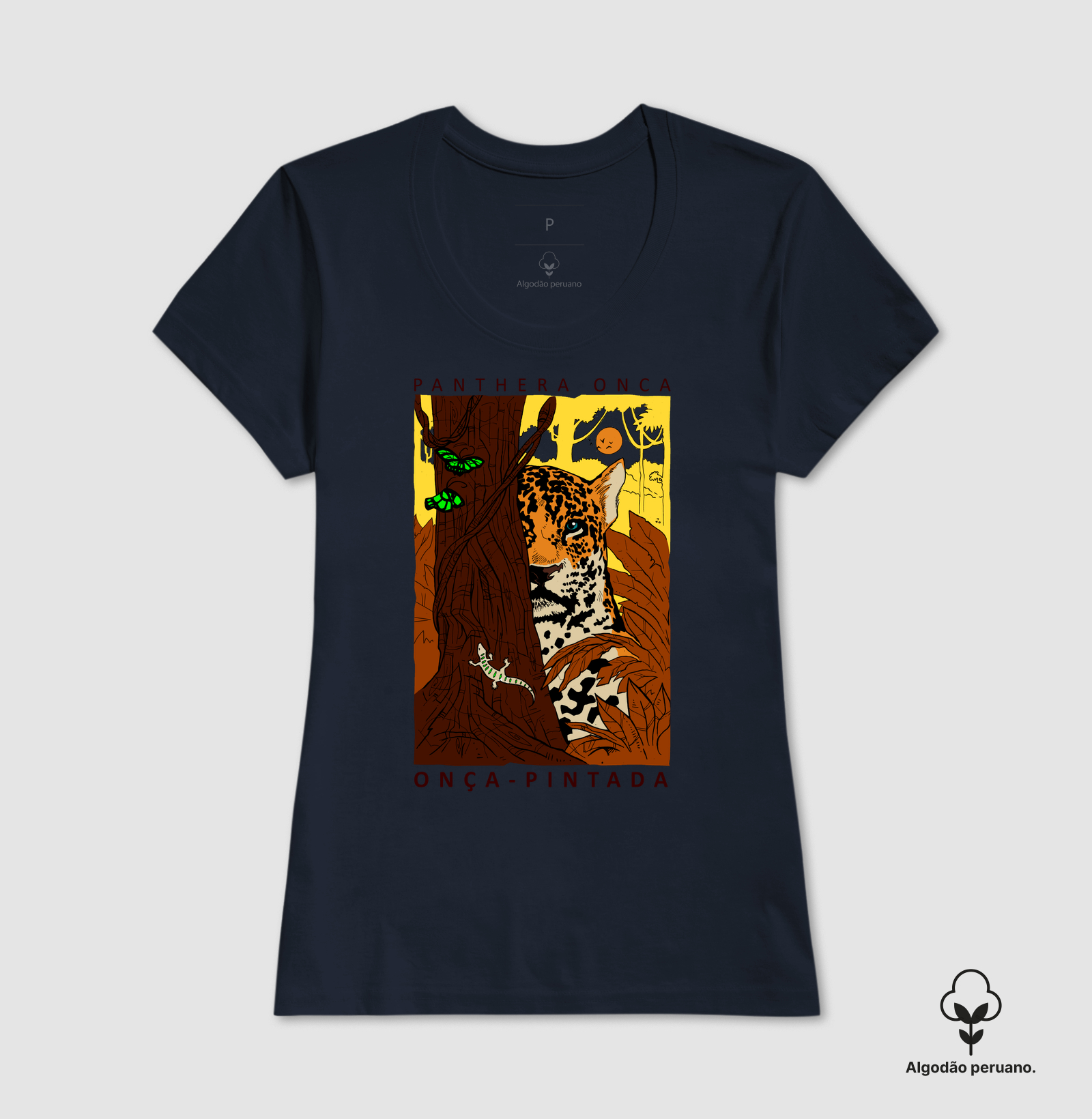 Camiseta Onça-pintada - Imagem 8