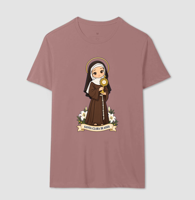 Santa Clara de Assis estilo chibi - Imagem 14