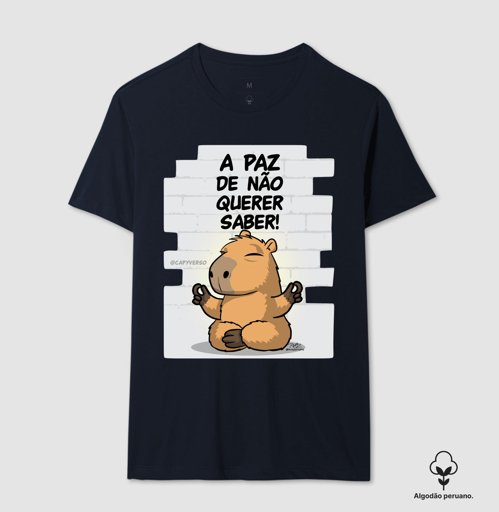 Camiseta Capivara Paz - Imagem 6