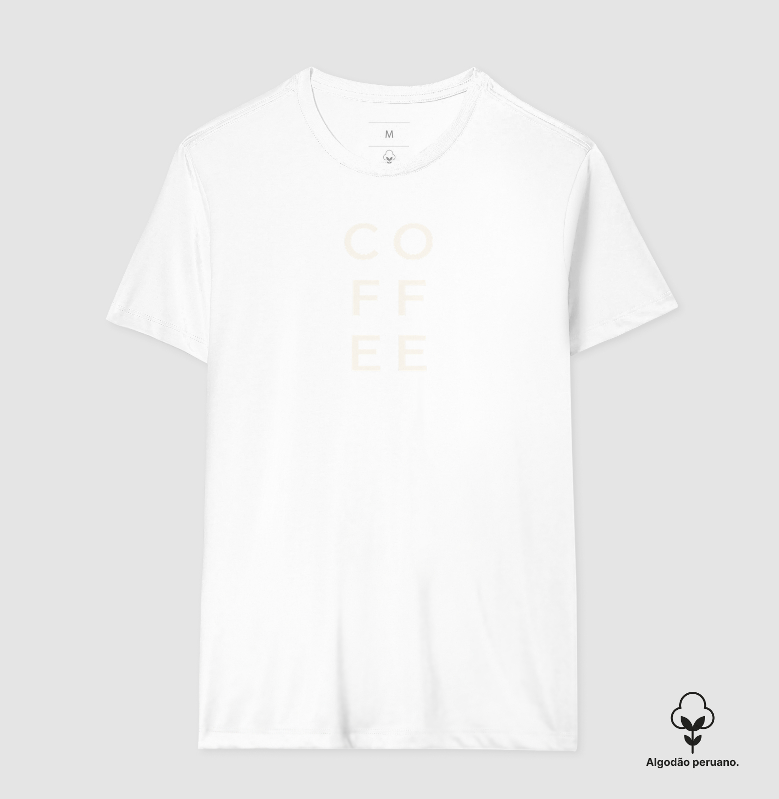 Camiseta Coffee Minimal — Algodão Peruano - Imagem 3