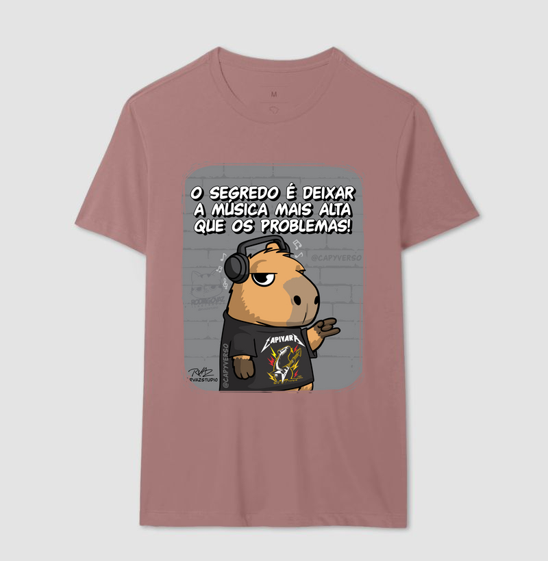 Camiseta Capivara Música - Imagem 16