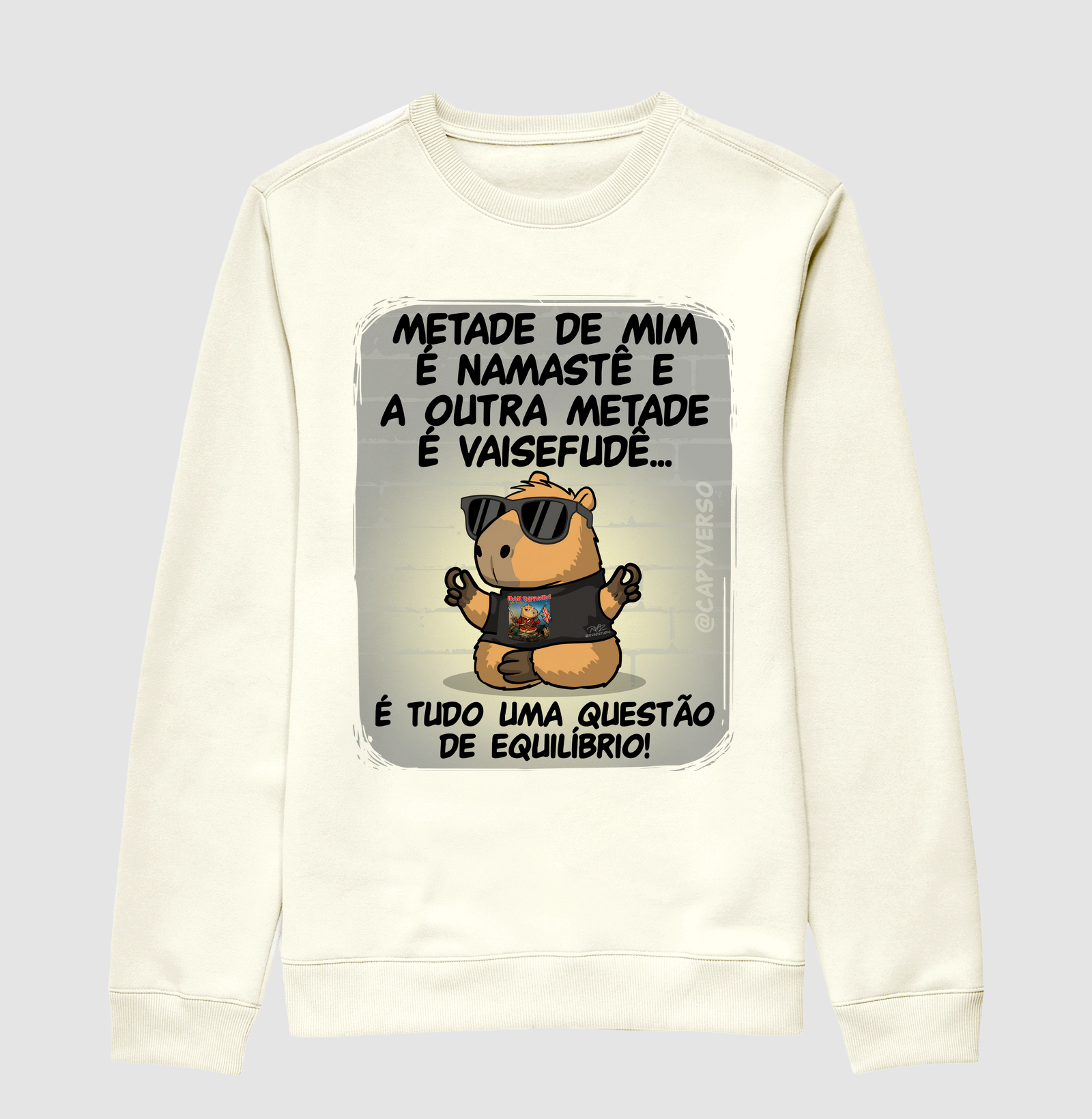 Camiseta Capivara Namastê - Imagem 2