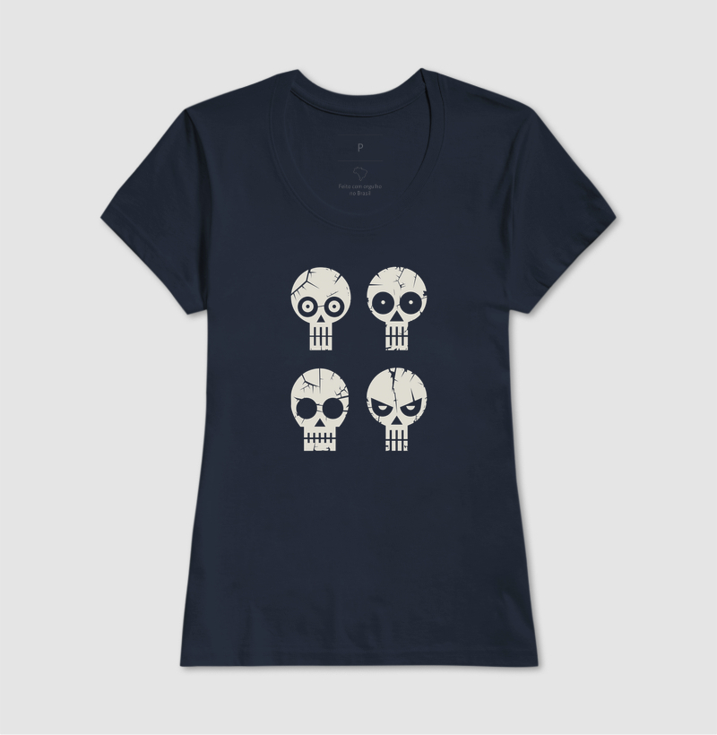 Camiseta Caras de Caveira - Imagem 5