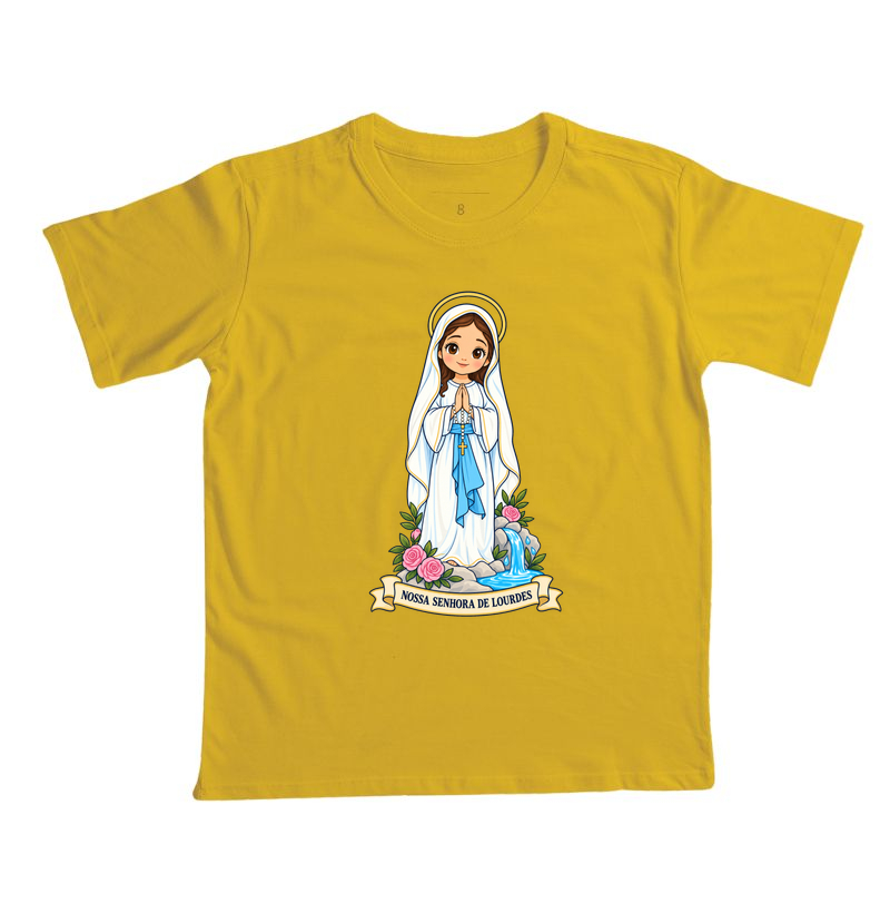 Nossa Senhora de Lourdes estilo chibi - Imagem 3