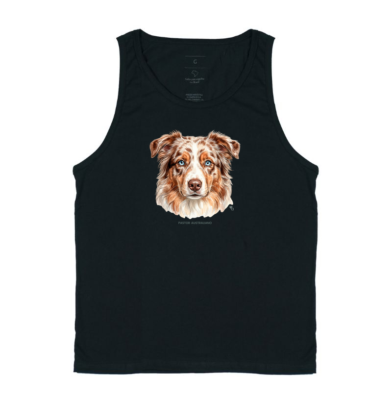 Cães - Pastor Australiano (Red Merle) - Regata - Imagem 5