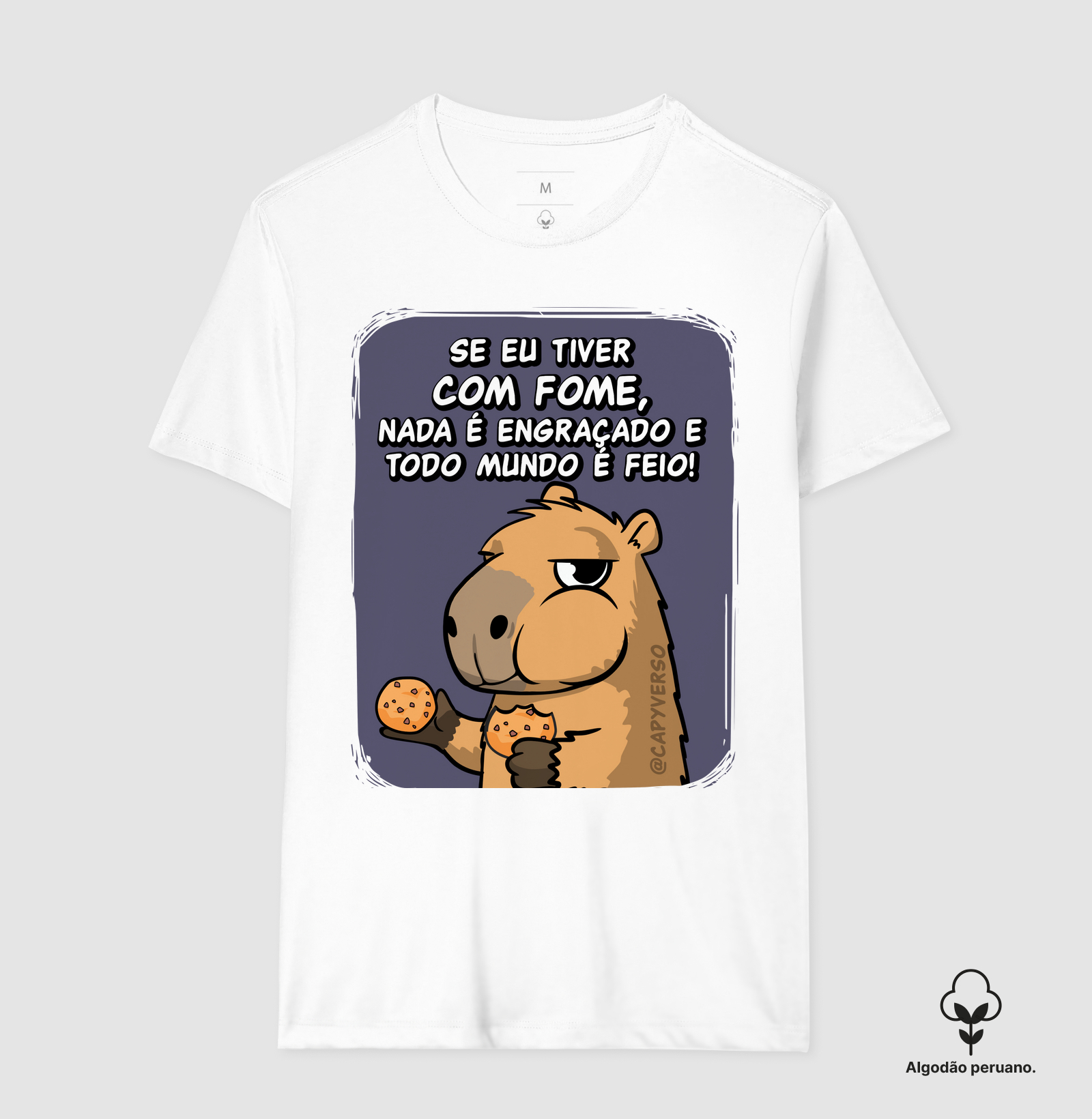 Camiseta Capivara com fome - Imagem 2