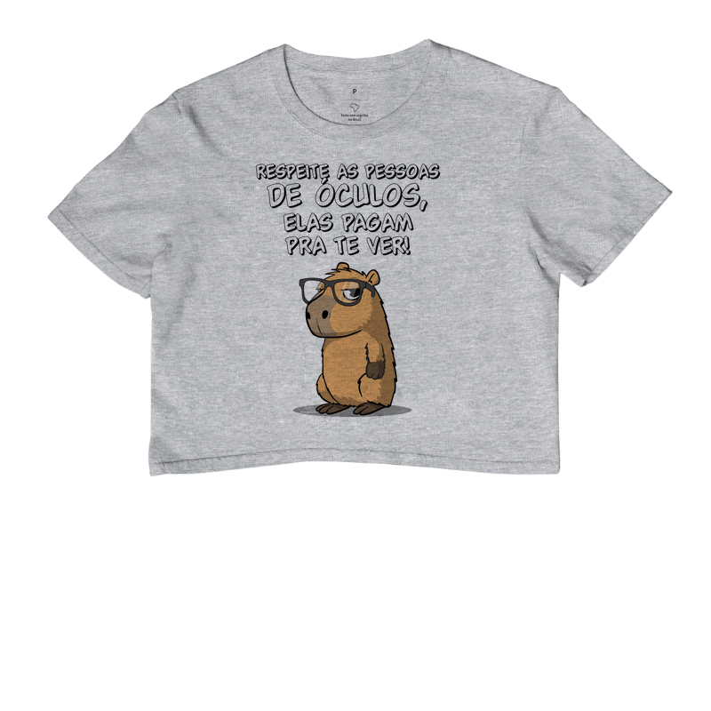 Camiseta Capivara Óculos - Imagem 6
