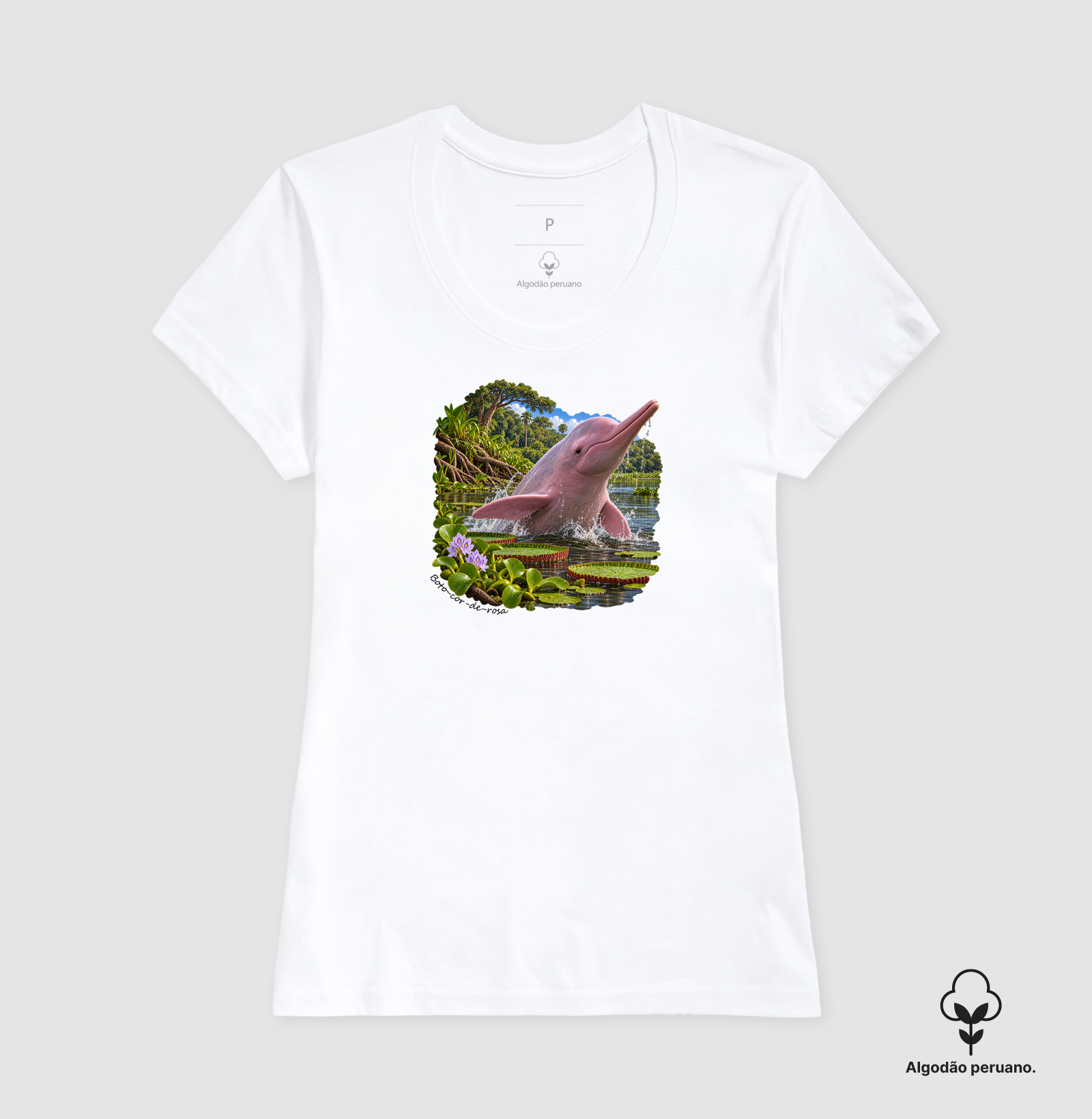 Boto-cor-de-rosa - Coleção Fauna Brasileira - Imagem 3
