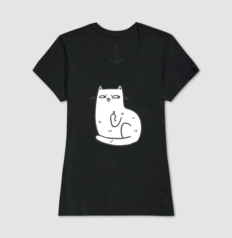 Middle Finger Cat - Imagem 3