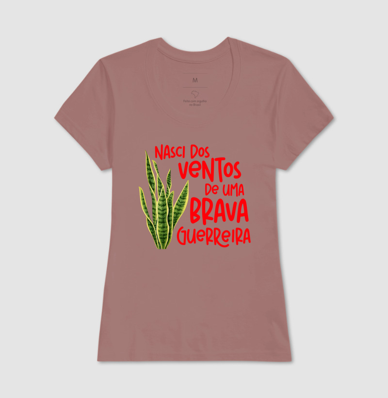 Camiseta - Nasci dos ventos de uma brava guerreira - Imagem 16
