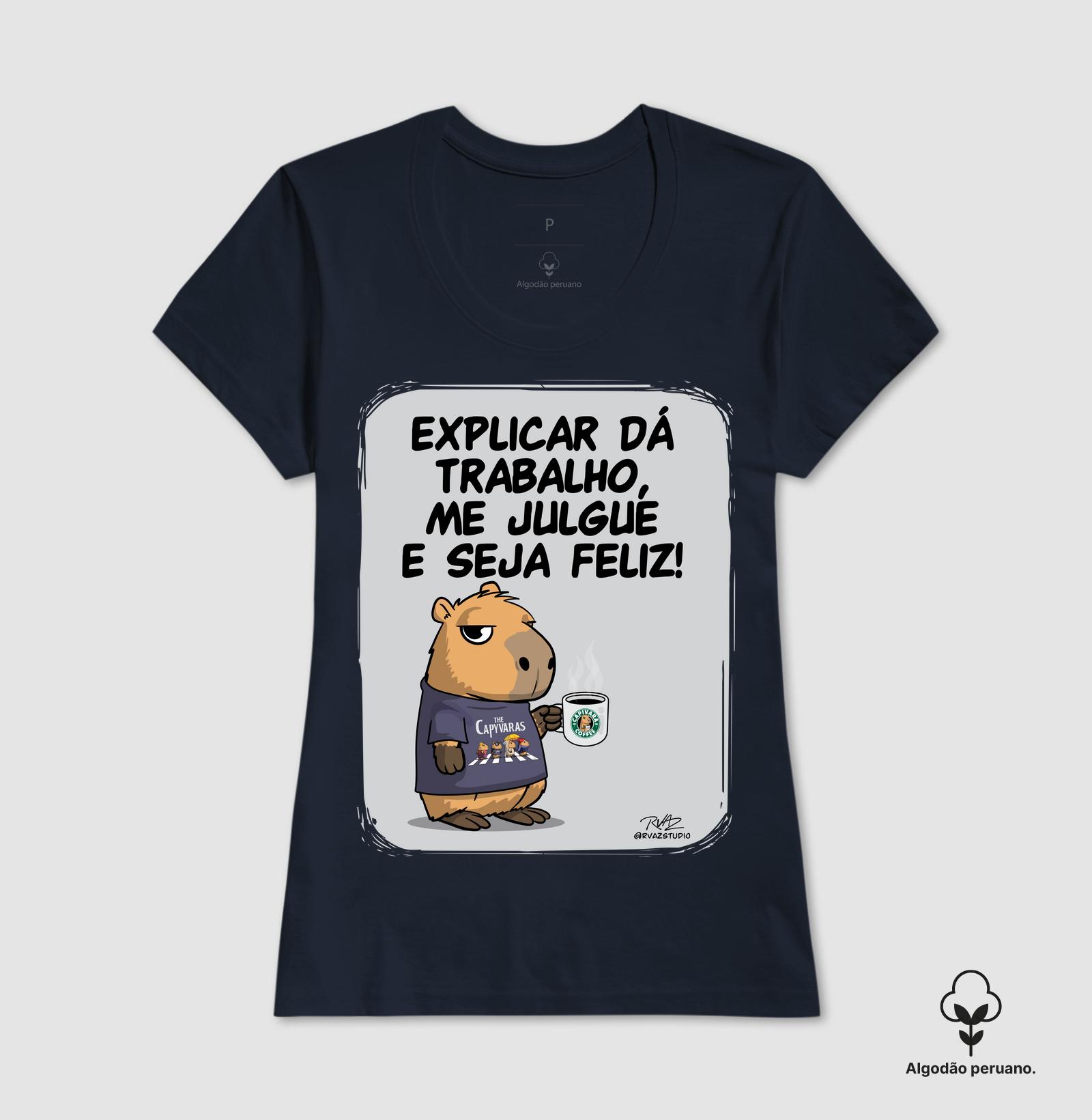 Camiseta Capivara me julgue - Imagem 3