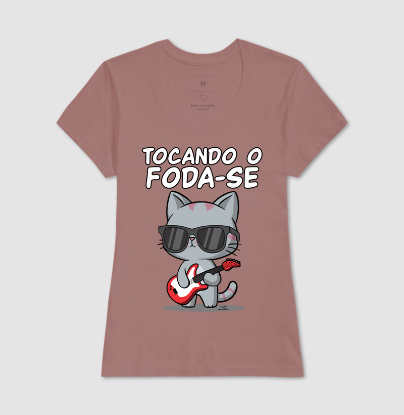 Camiseta Gato Sincero Tocando - Imagem 17