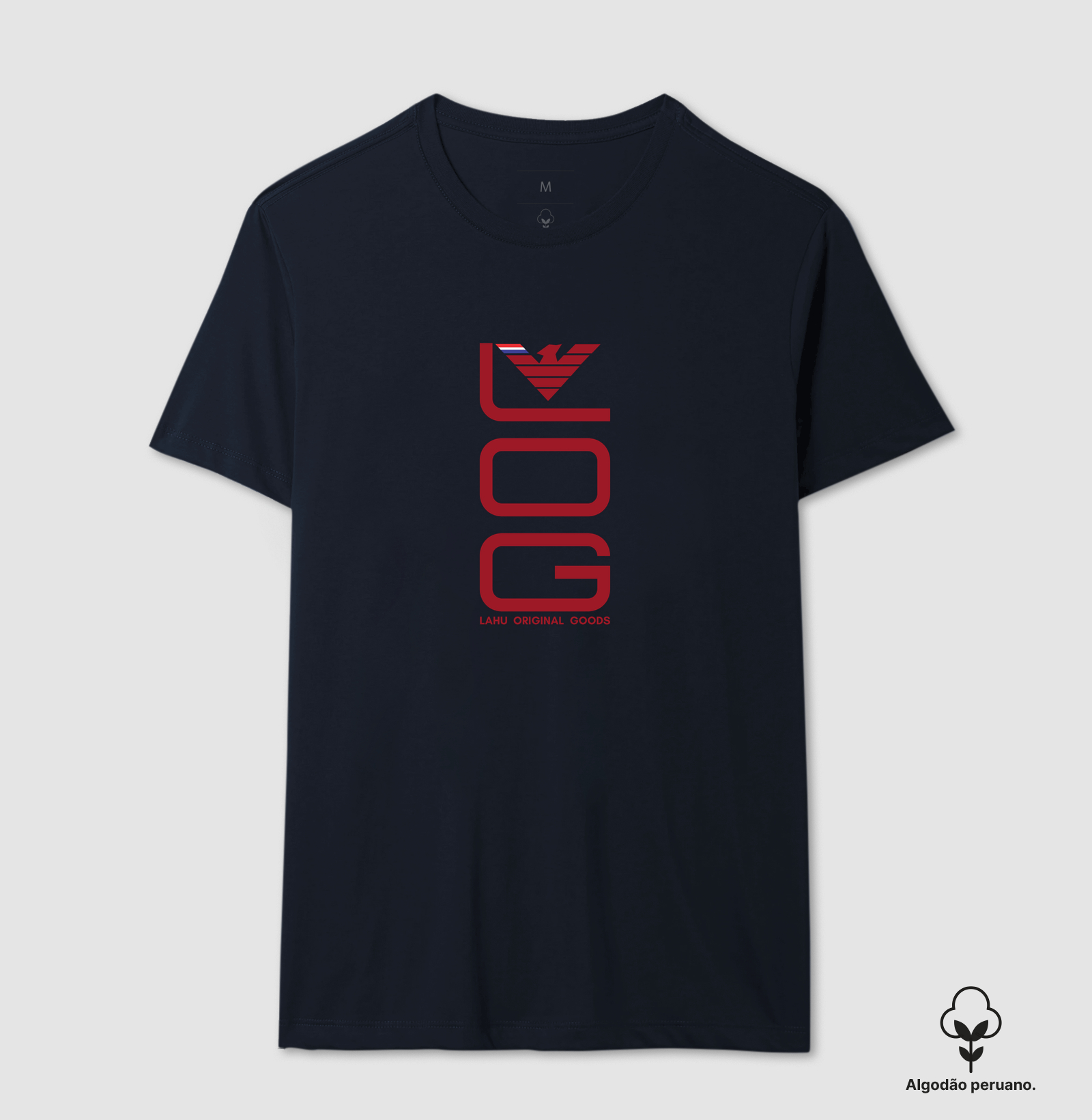 Esta estampa transmite identidade, força e exclusividade em um design minimalista e impactante. O destaque fica por conta da águia estilizada no topo, símbolo universal de liberdade, visão, poder e determinação. - Imagem 8
