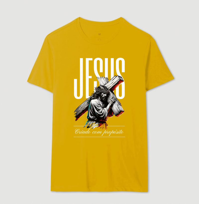 Camiseta Criado Com Propósito - Imagem 6
