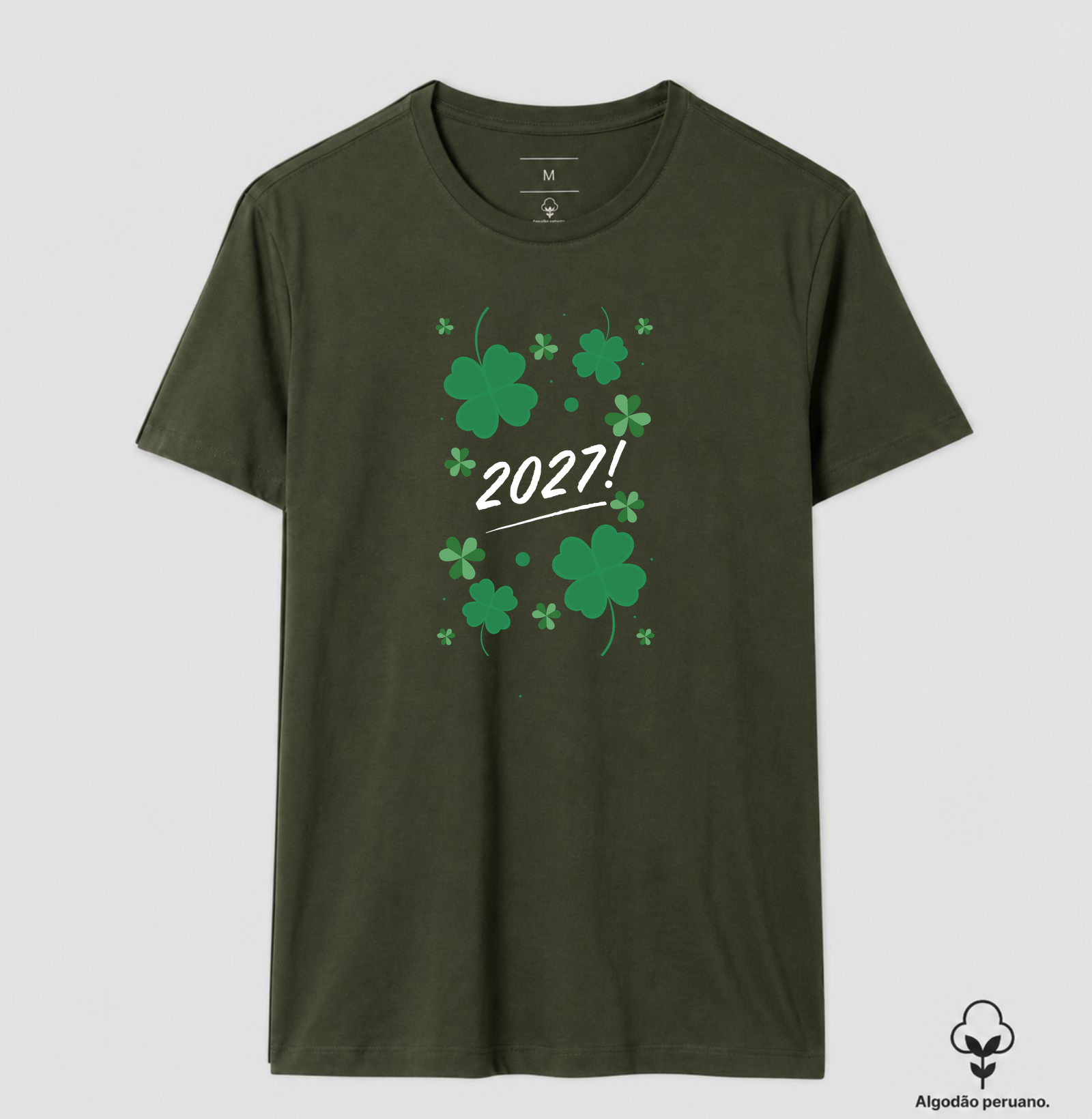 Camiseta Sorte 2027 – Trevos da Virada - Imagem 6