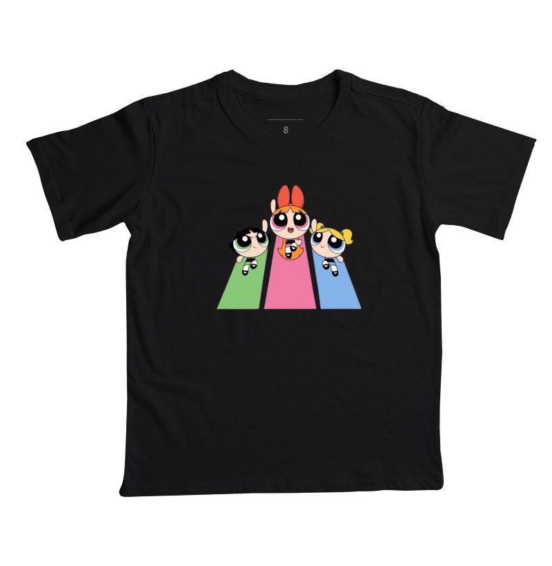 Camisa das meninas Super Poderosas - Imagem 5