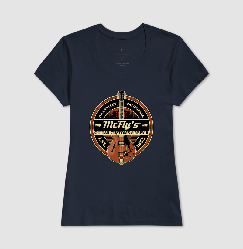 Camiseta McFly's Guitar Customs - Imagem 5