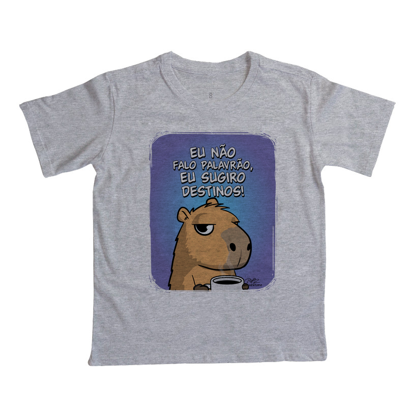Camiseta Capivara Sugiro Destinos - Imagem 3