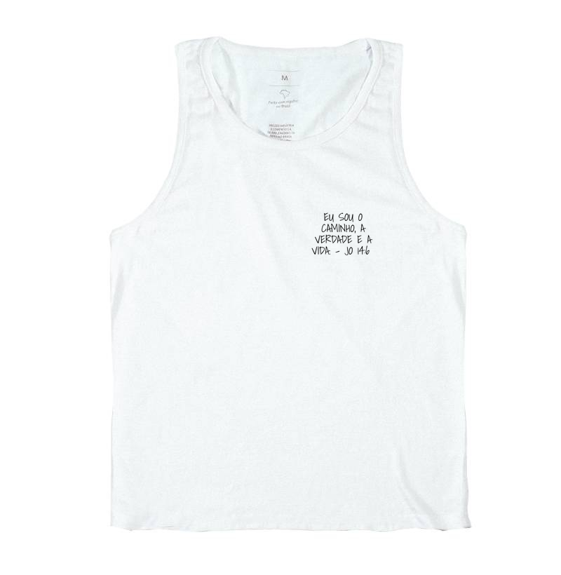 Camiseta Regata João 14:6 Bolso - Imagem 2