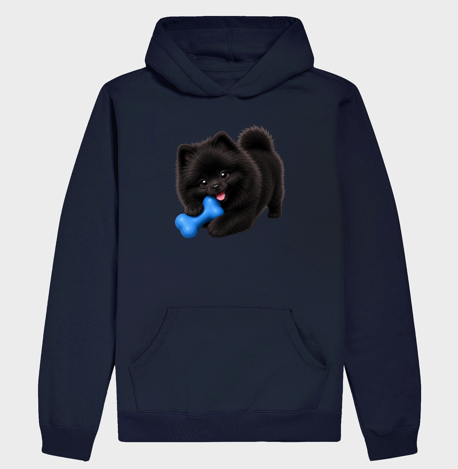 Pomerânia (Spitz Alemão) Preto - Desenho Animado - Imagem 4