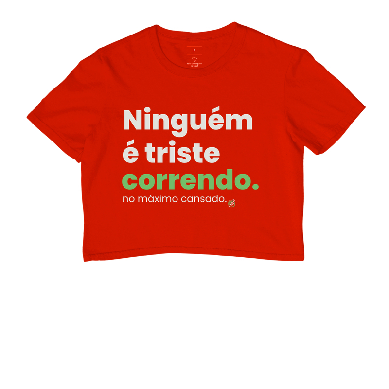 Cropped Corrida - Ninguém É Triste Correndo - Imagem 7