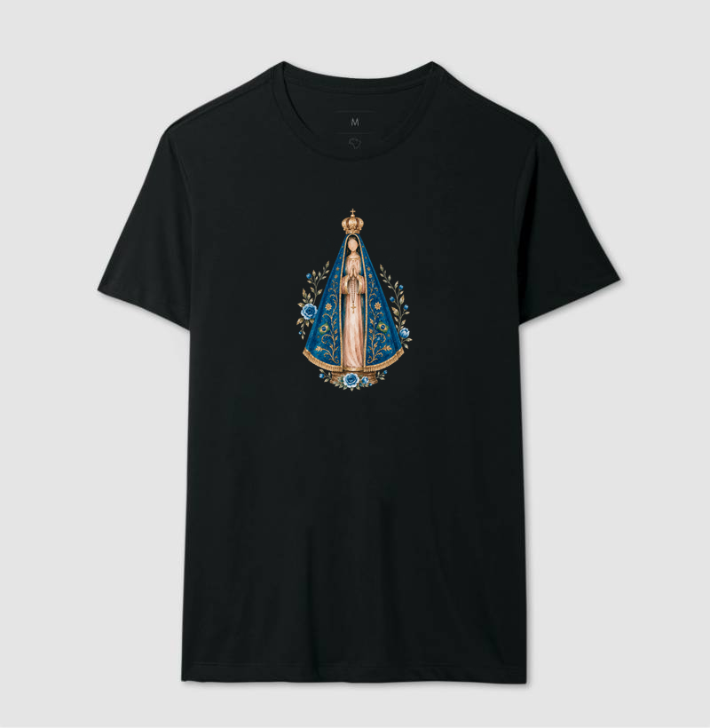 Tshirt N. Sra Aparecida Aquarela - Imagem 2