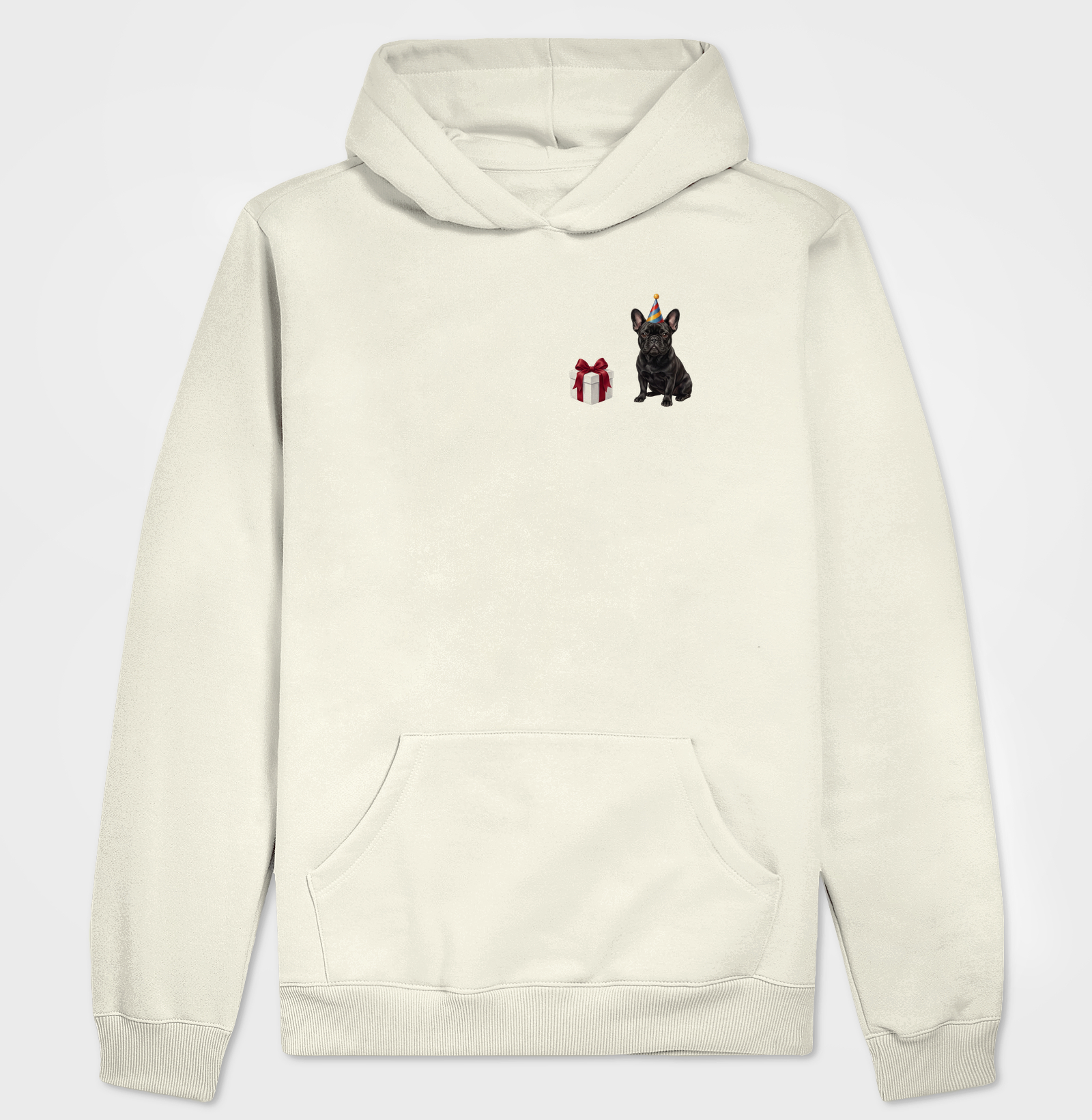Bulldog (Buldogue) Francês Preto - Aniversário - Imagem 3