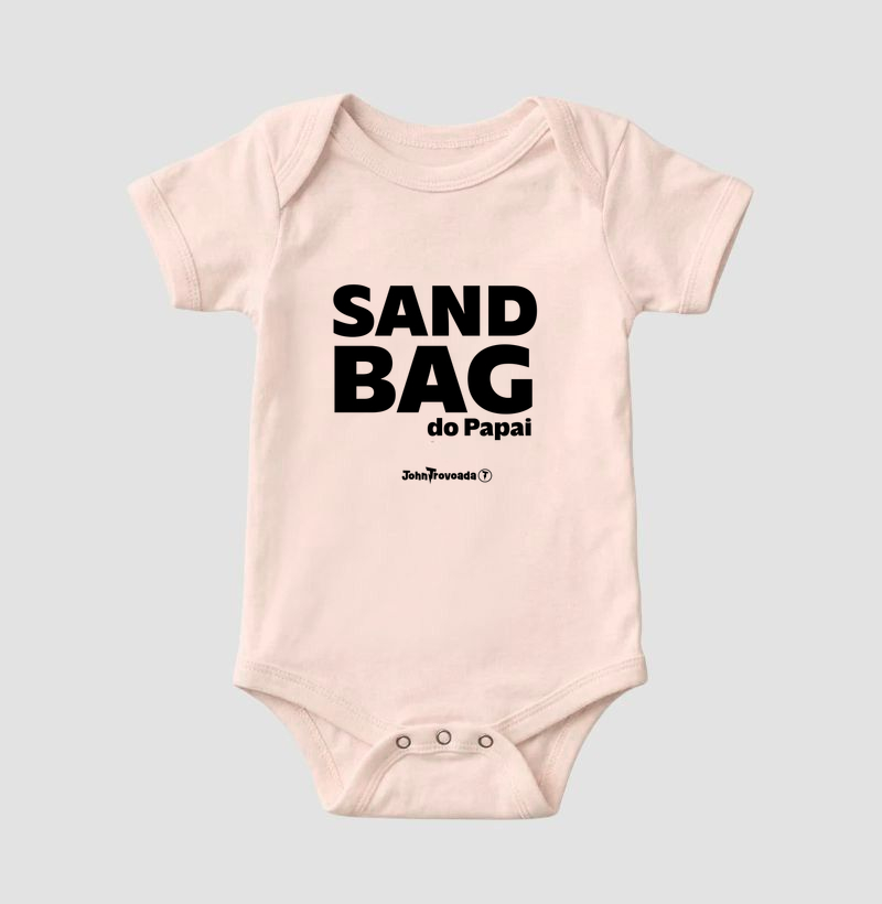 Body bebê Sand Bag Papai - Imagem 7