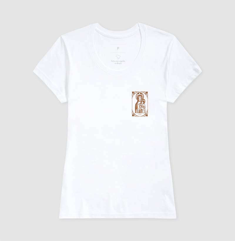 Camiseta Virgem Maria e Menino Jesus - Imagem 3