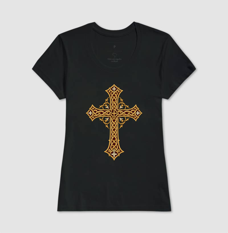 Cruz Medieval de Entrelaces - Imagem 3