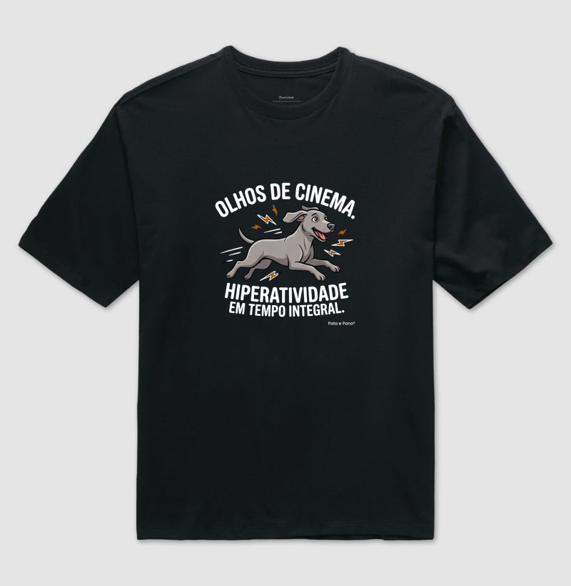 CAMISETA WEIMANARER OLHOS DE CINEMA - Imagem 2