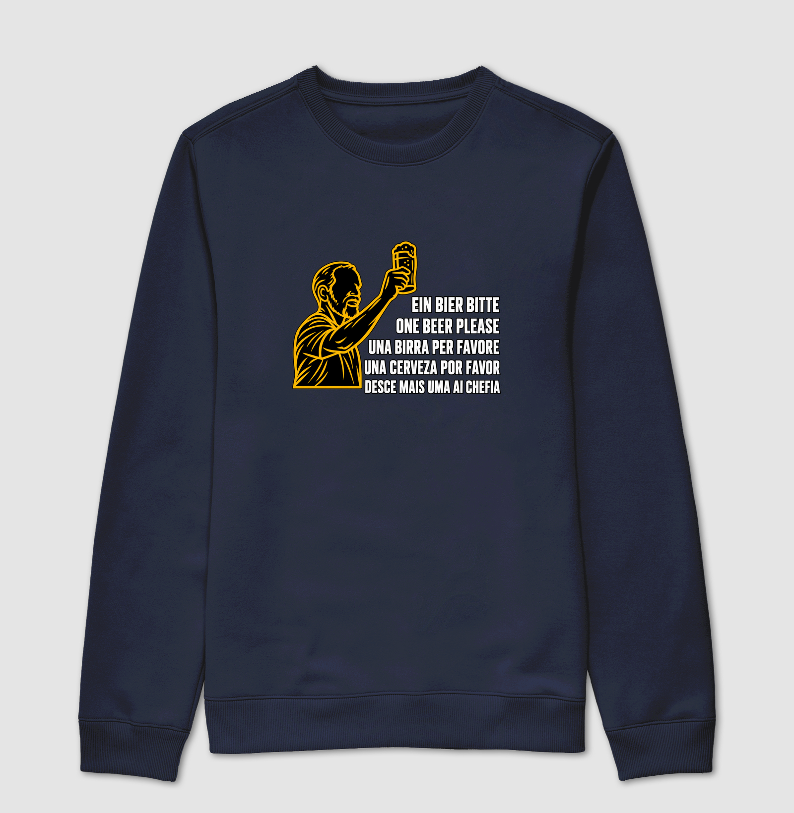 Suéter Cerveja Idiomas - Imagem 5
