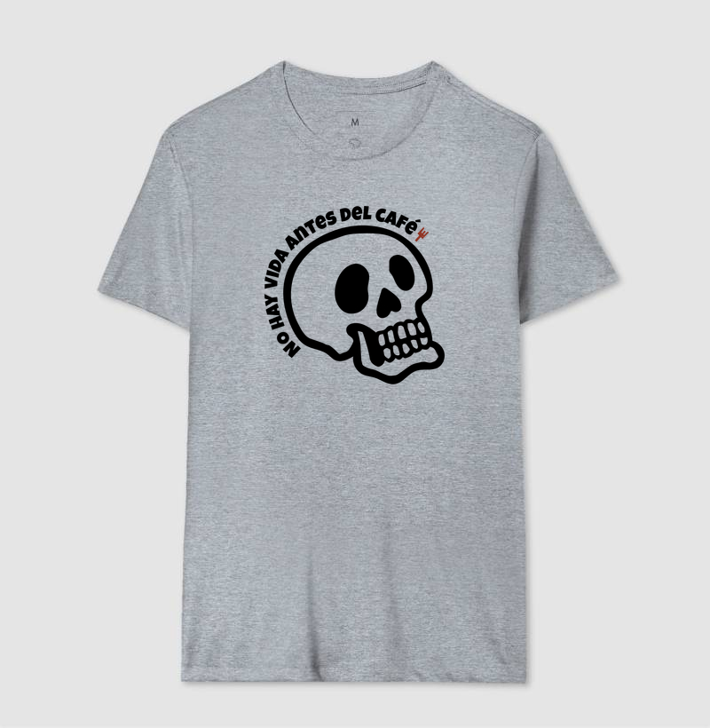 Camiseta No Hay Vida Antes del Café - Imagem 8