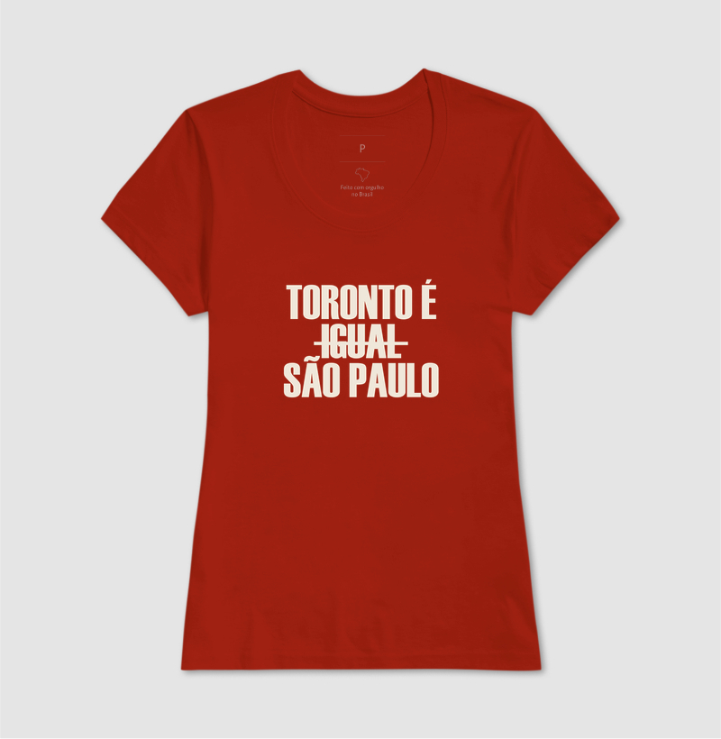 Camiseta Toronto é Igual São Paulo - Imagem 11