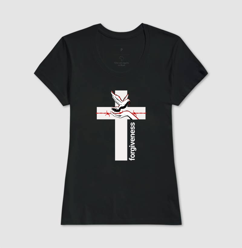 Camiseta Feminina Acinturada Forgiveness - Imagem 2