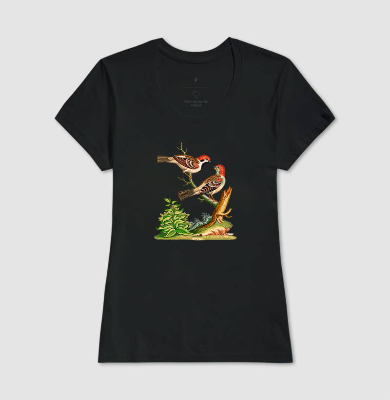 Camiseta Pássaros — História Natural do Século XVIII - Imagem 4