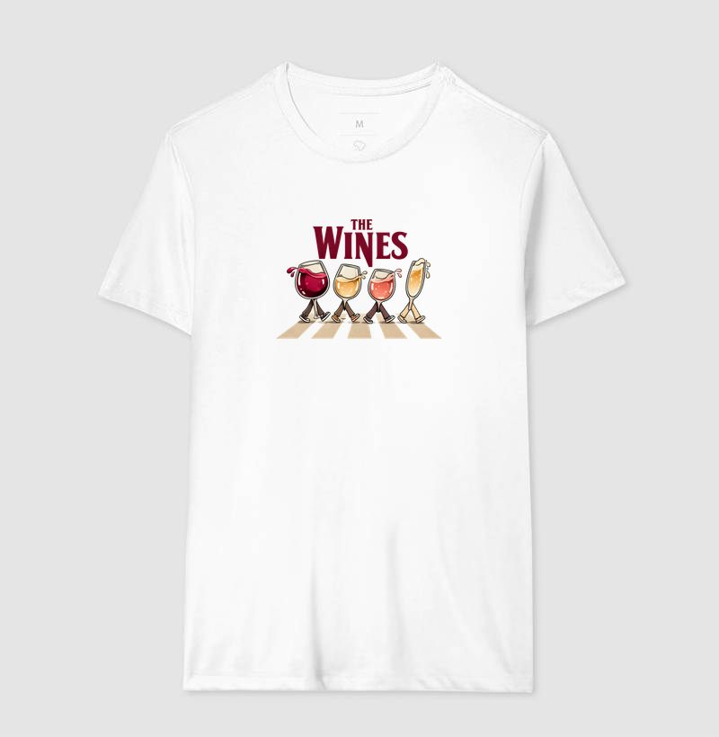 Camiseta The Wines – Taças de Vinho na Faixa de Pedestres - Imagem 4