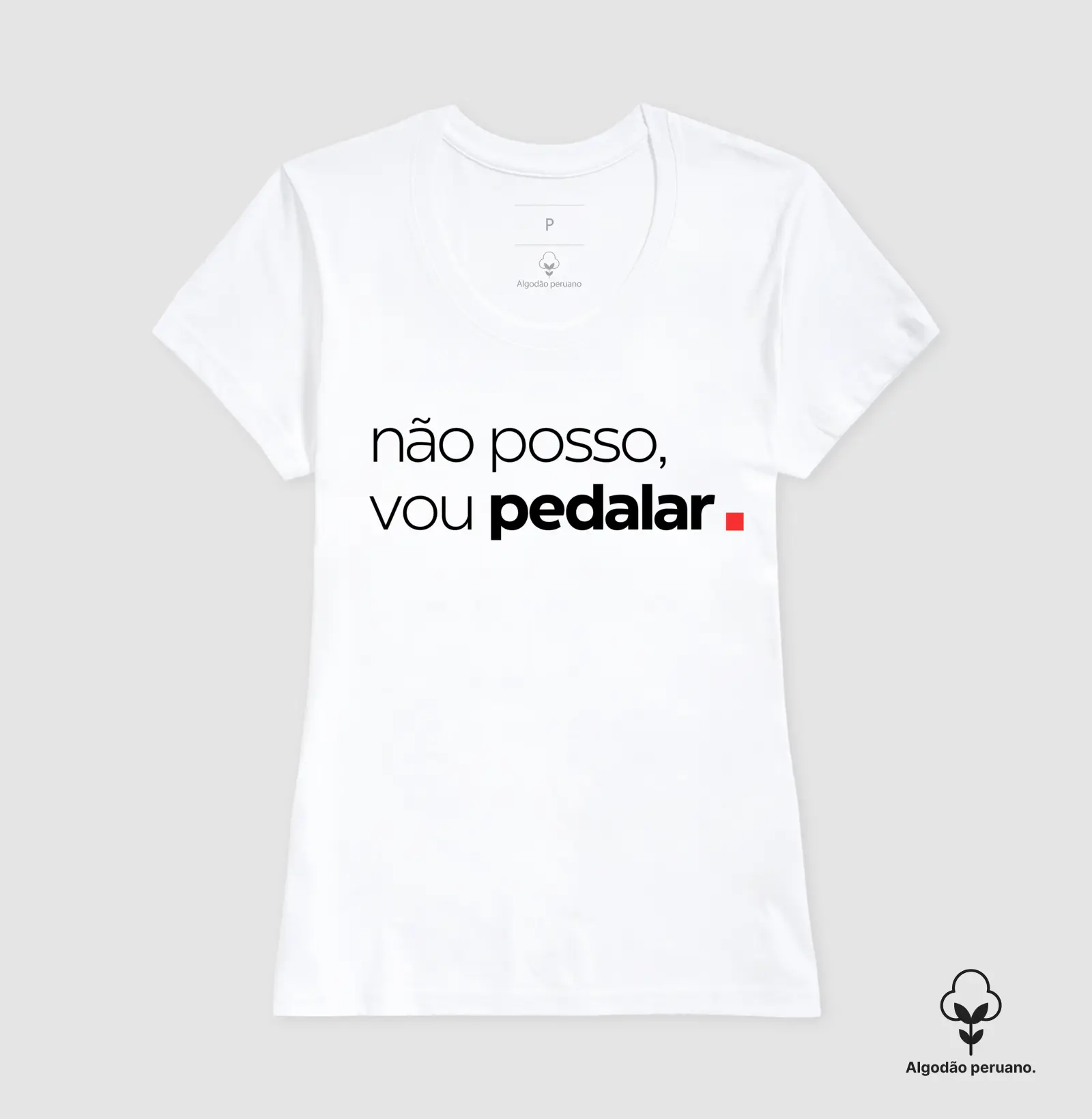 Camiseta Não Posso, vou Pedalar. - Imagem 7