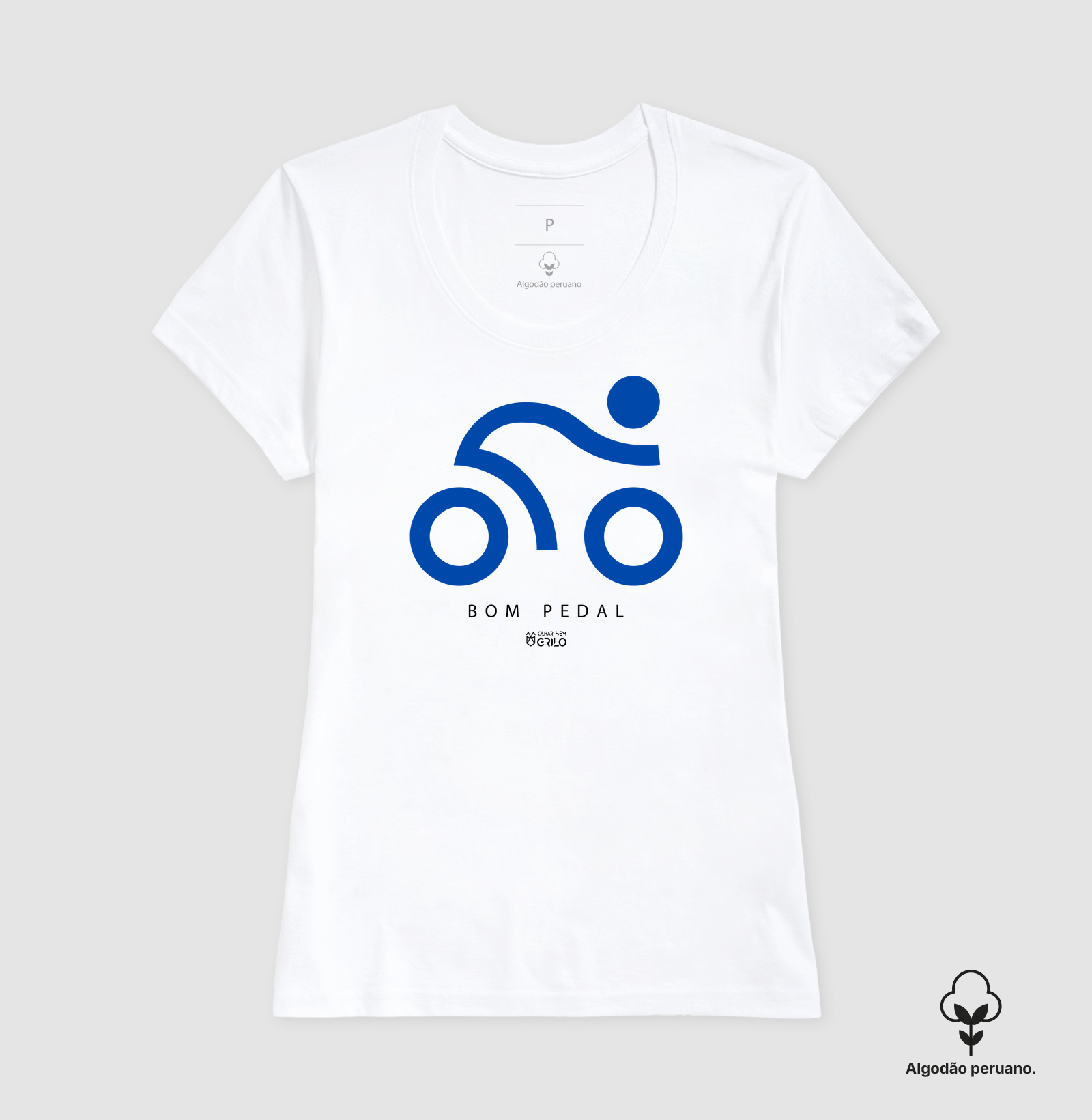 Camiseta Algodão Peruano - BOM PEDAL - Imagem 3