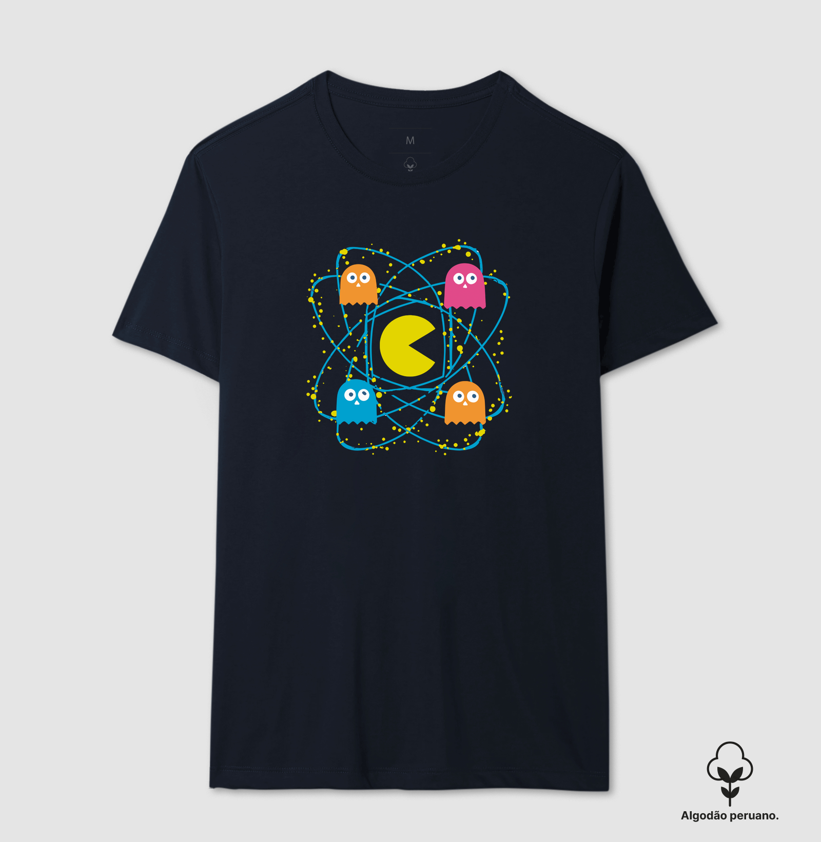 Camiseta Algodão Peruano Pac-Atom - Imagem 4