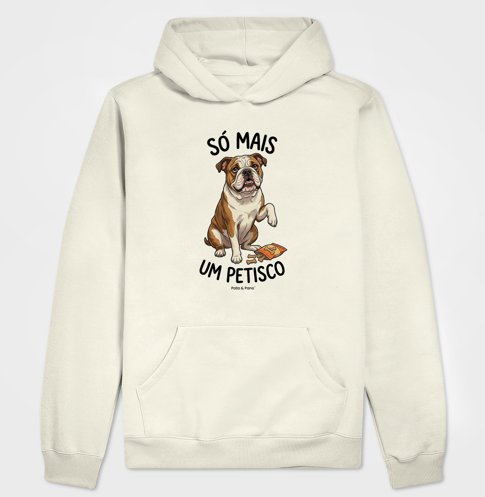 HODDIE MOLETOM BULLDOGUE INGLÊS PETISCO - Imagem 3