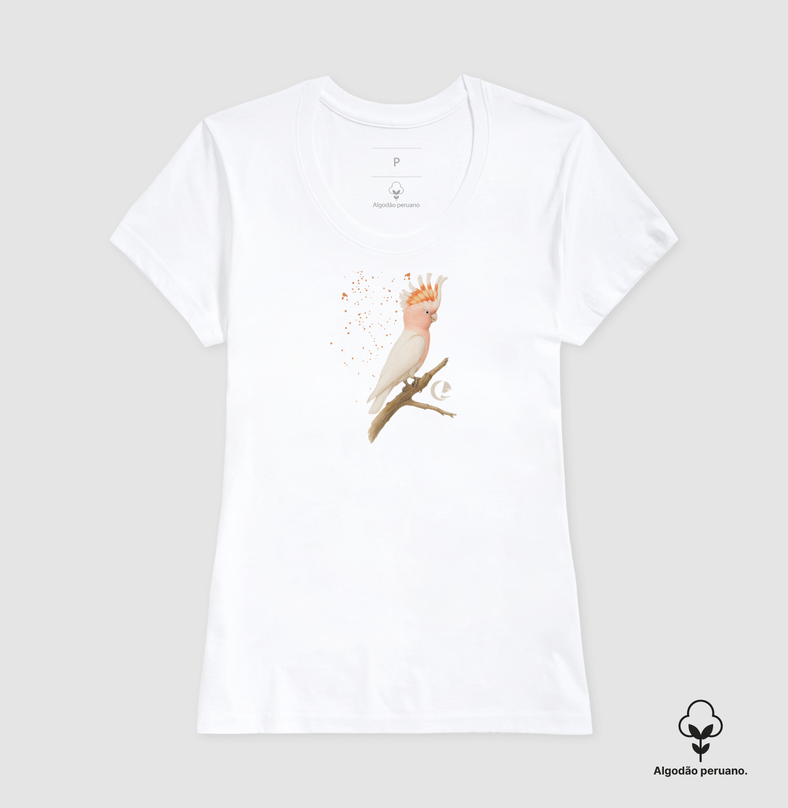 Camiseta Algodão Peruano - Cacatua Inca - Imagem 5