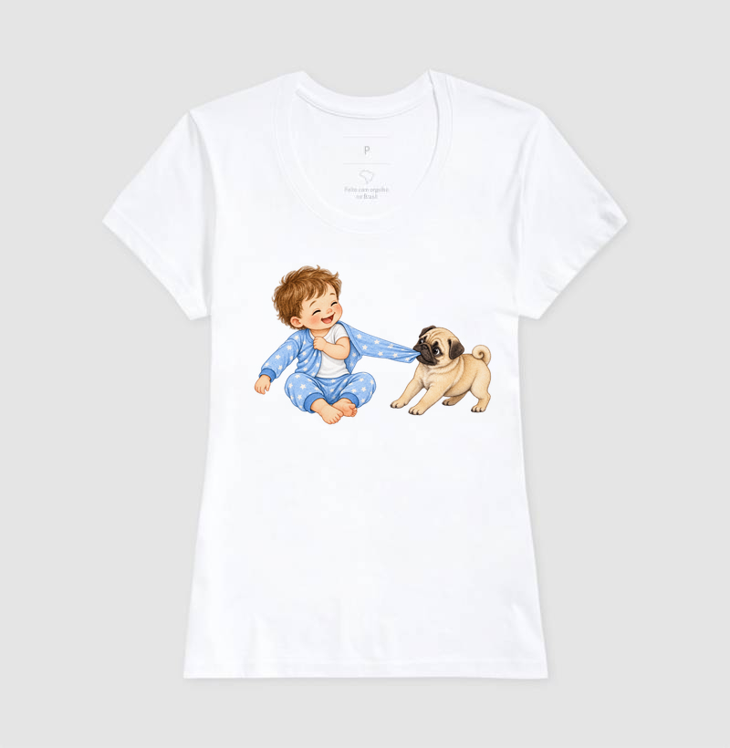 Pug Puxando Pijama - Imagem 5
