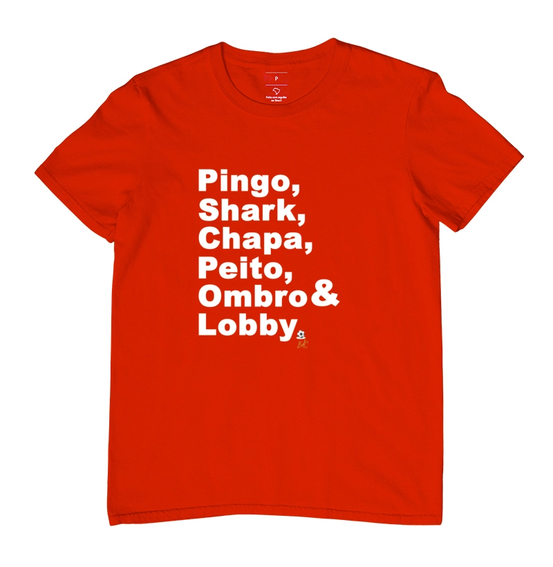 Pingo Shark Chapa Peito Ombro Lobby Futevôlei - Imagem 10