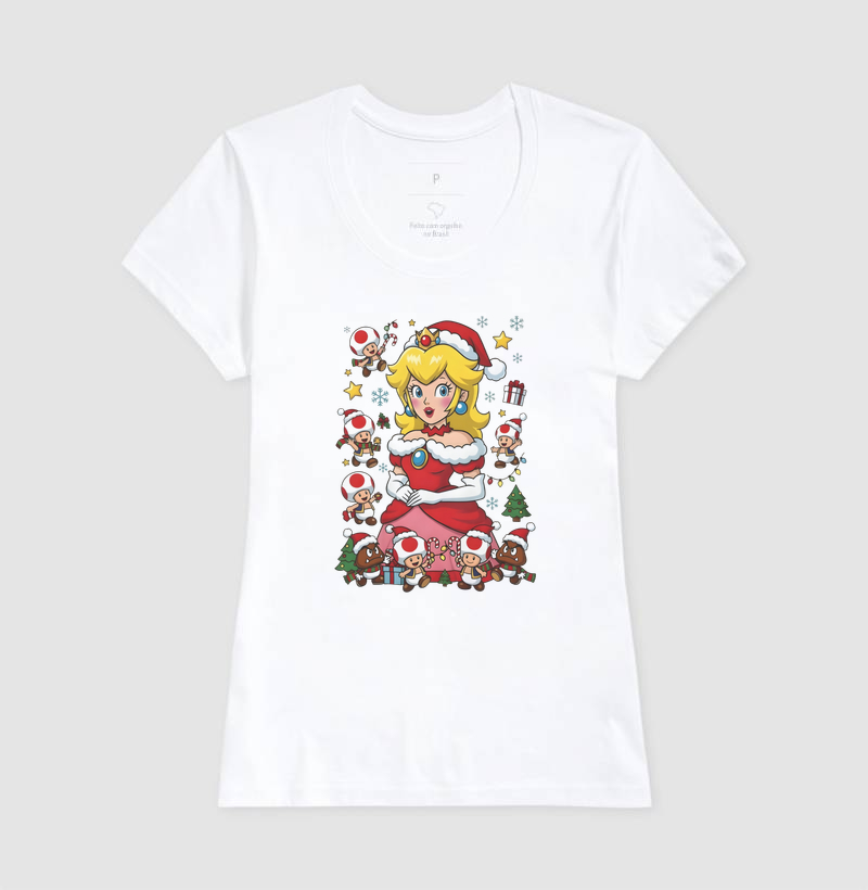 Princesa Peach - Feliz Natal - Imagem 5