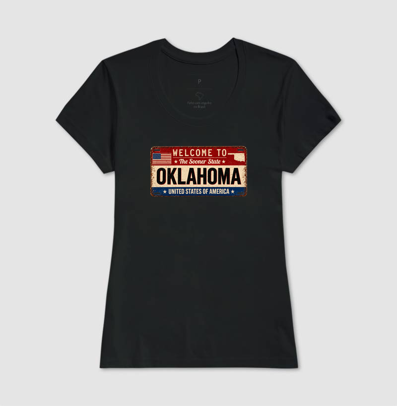 Oklahoma (placa envelhecida) - Imagem 5