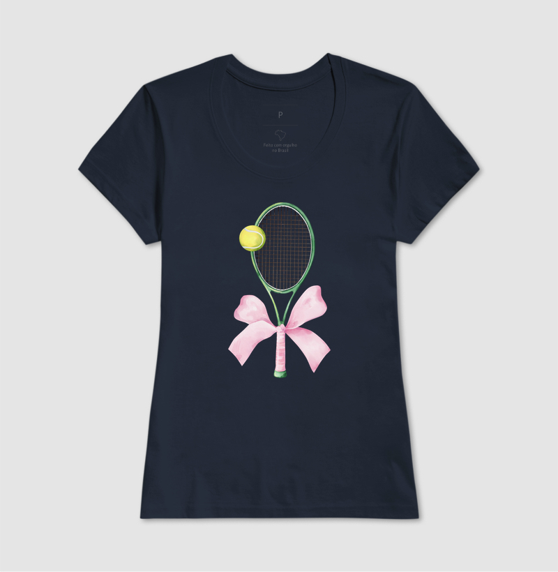 Raquete com Laço Rosa - Imagem 7