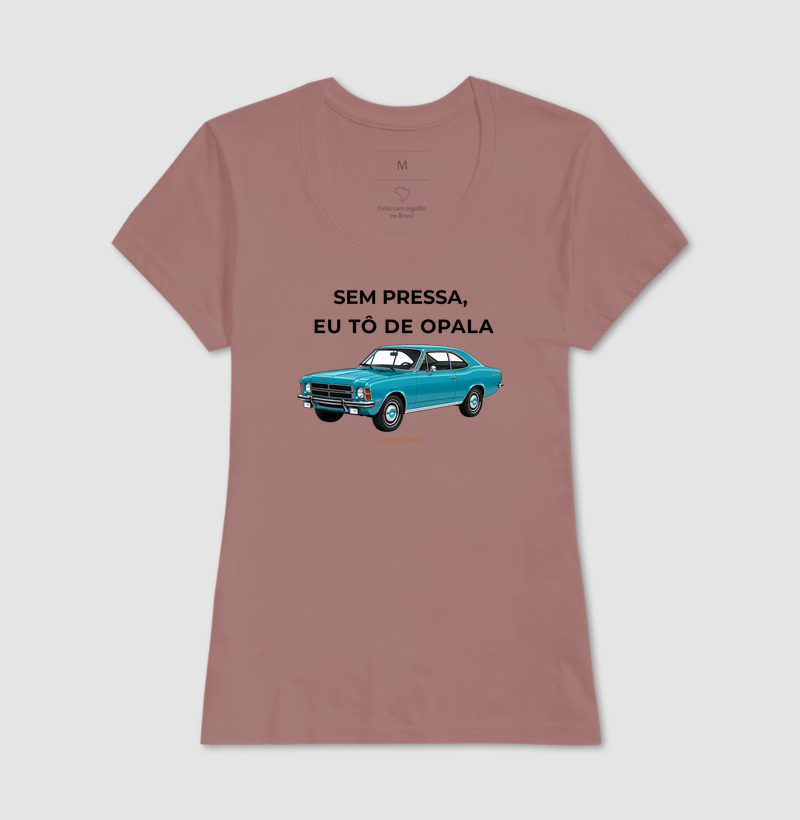 Sem pressa, eu tô de Opala - azul claro - Imagem 17