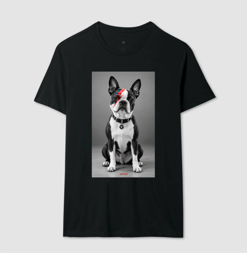 Glam Rock Boston Terrier ⚡ - Imagem 2