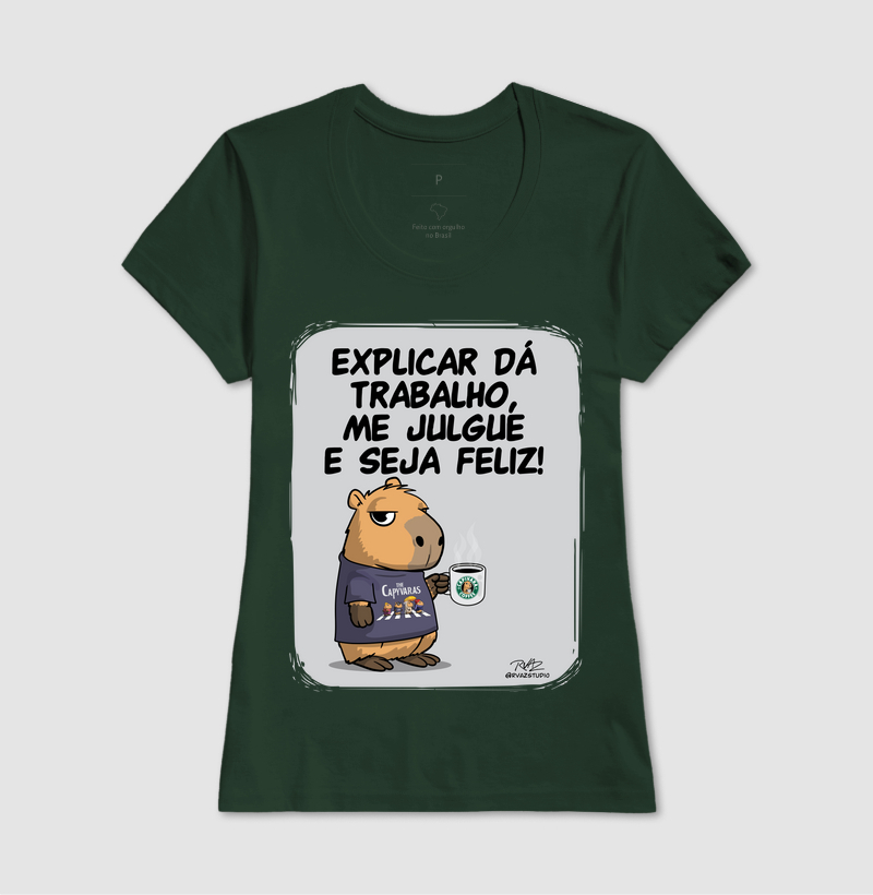 Camiseta Capivara me julgue - Imagem 13